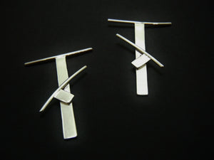 "AND VANISH TO WATER" EARRINGS