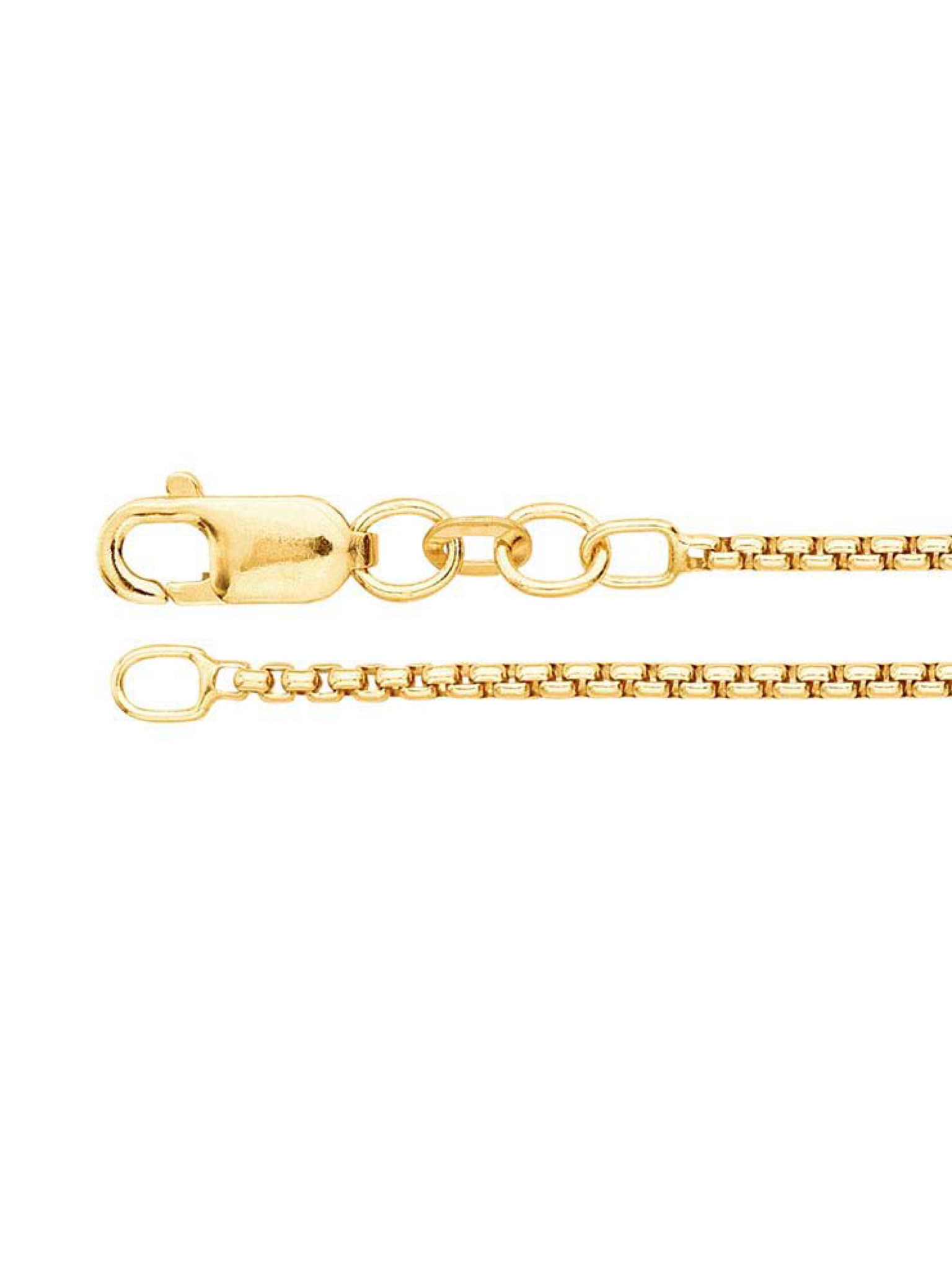 Round box 2025 chain gold